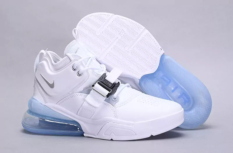chaussures nike air force 270 basketball leather white